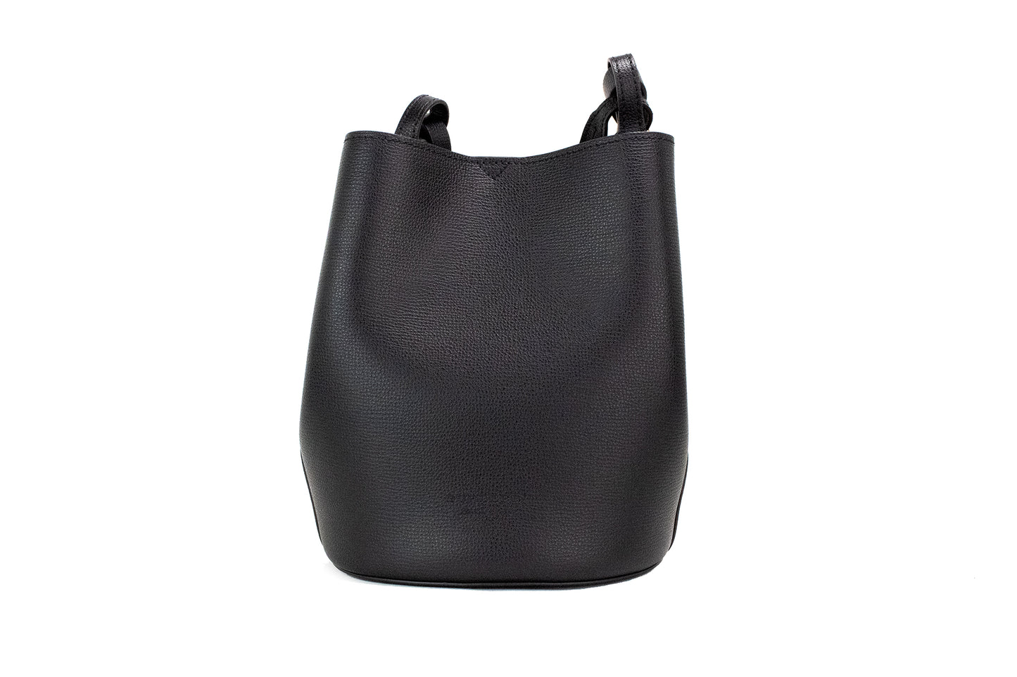 Burberry Lorne – Kleine Handtasche aus genarbtem Leder mit Haymarket-Karomuster in Schwarz