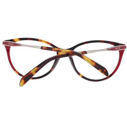 Emilio Pucci Rote Damen-Brillenfassung