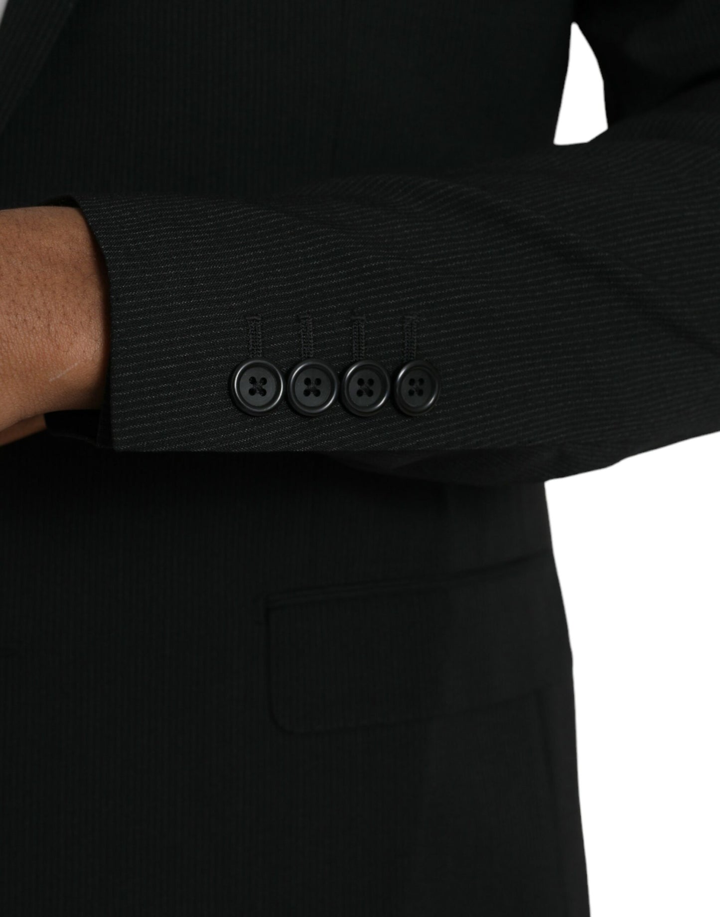 Dolce &amp; Gabbana – MARTINI – Einreihiger Schalblazer, Blau