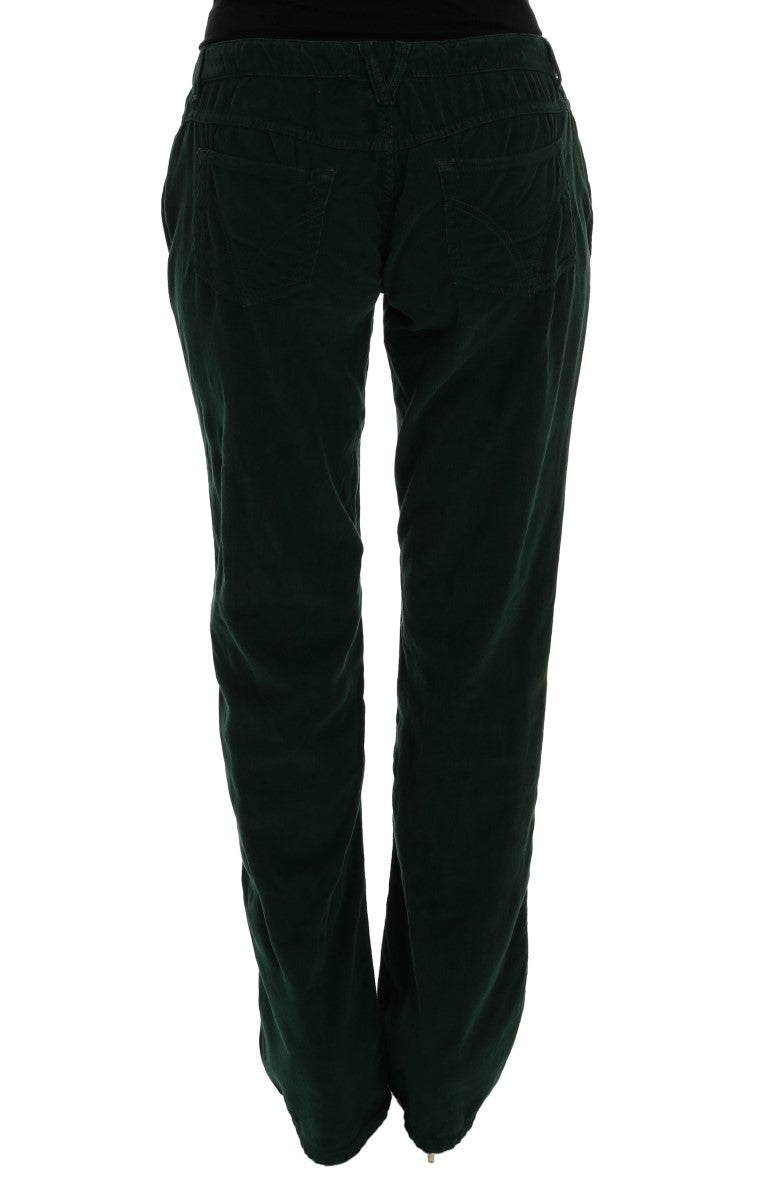 Dolce &amp; Gabbana Grüne Cordjeans aus Baumwolle