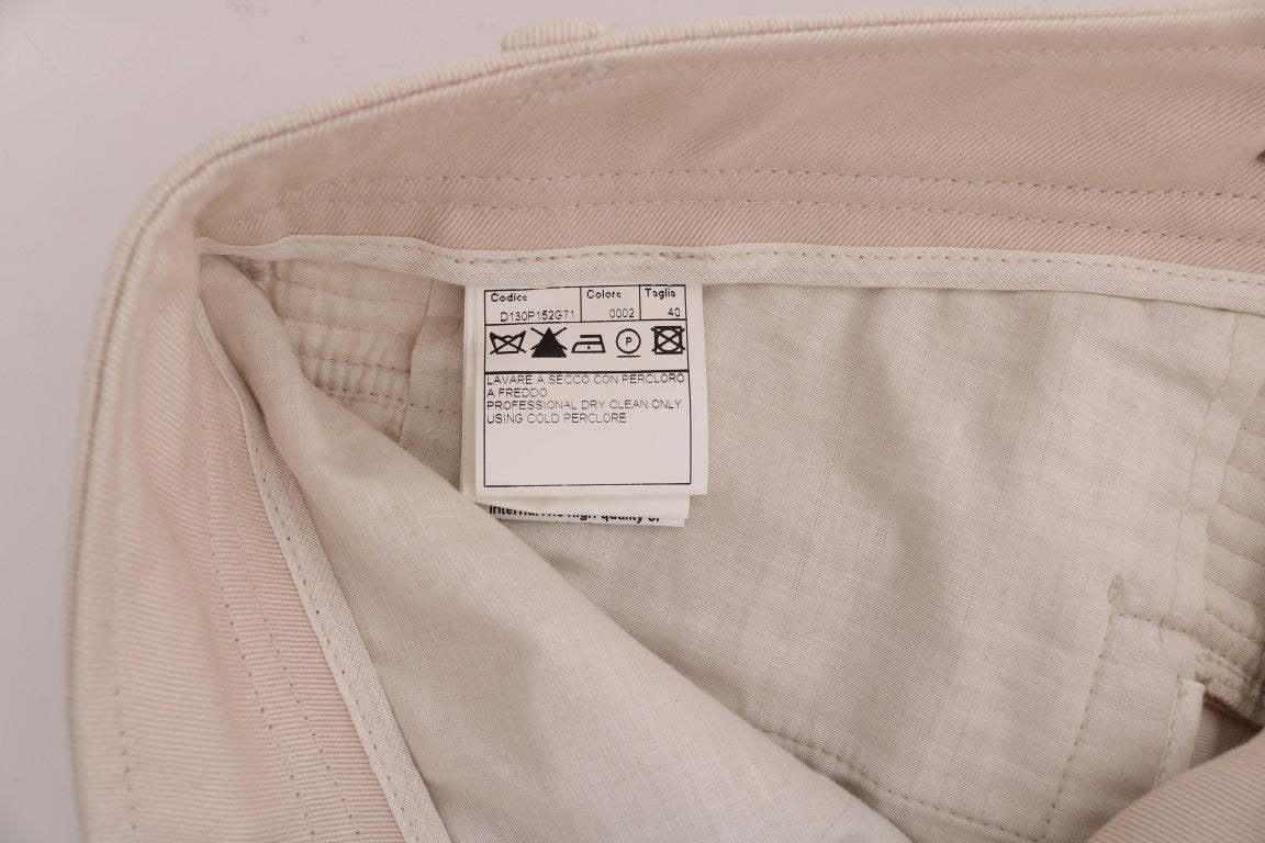 Weiße Slim-Fit-Freizeitjeans von Ermanno Scervino