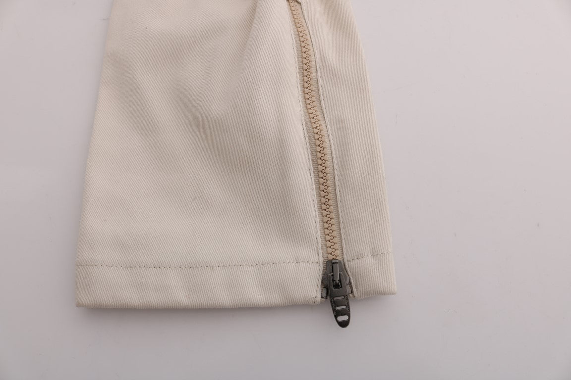 Weiße Slim-Fit-Freizeitjeans von Ermanno Scervino