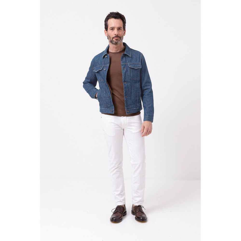 Don The Fuller – Blaue Baumwolljacke für Herren