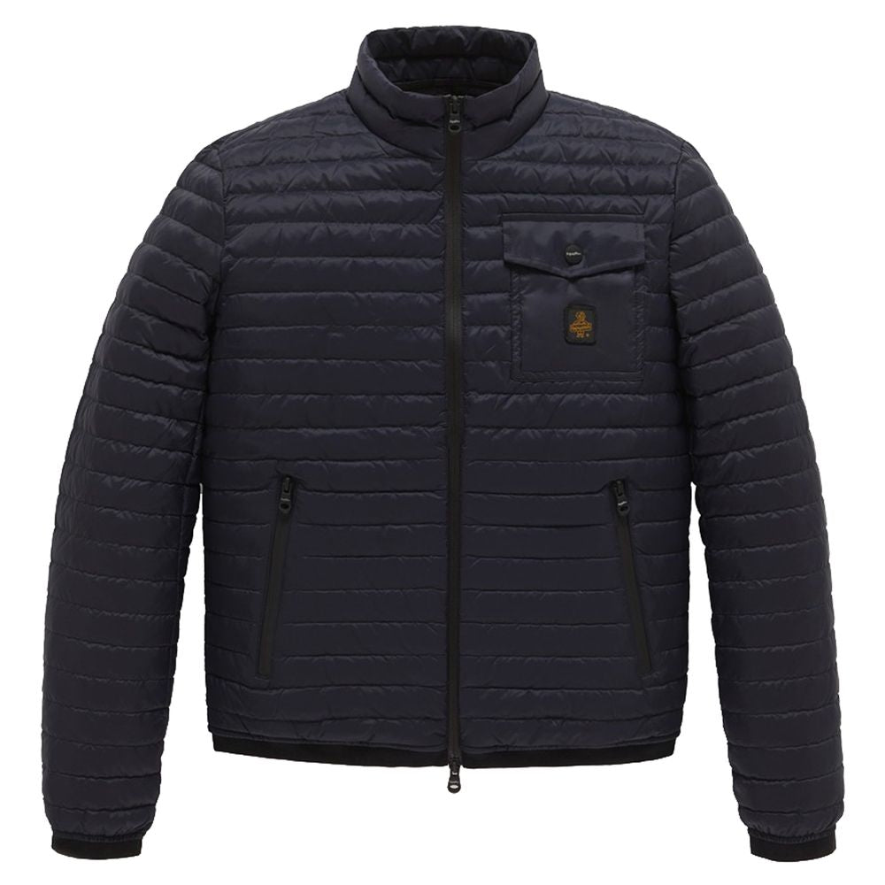 Refrigiwear Blaue Nylon-Herrenjacke