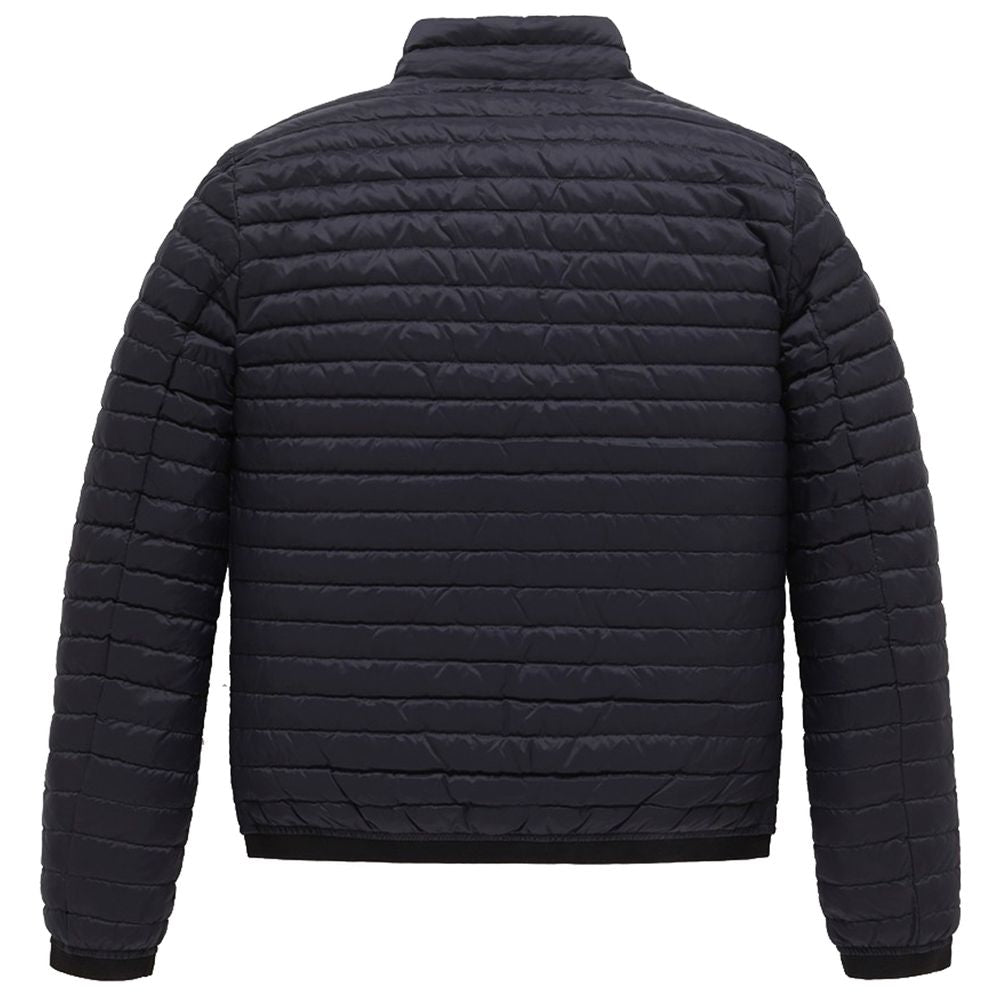 Refrigiwear Blaue Nylon-Herrenjacke