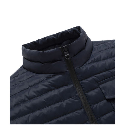 Refrigiwear Blaue Nylon-Herrenjacke