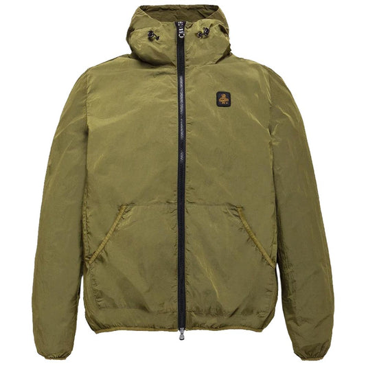 Refrigiwear Green Nylon Men Jacket