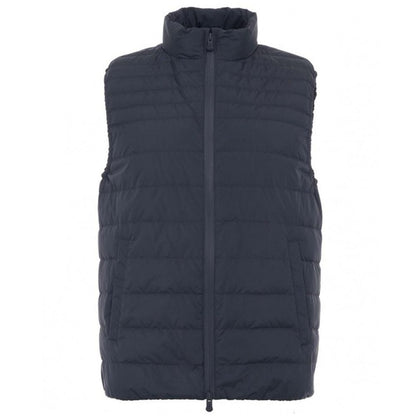 People Of Shibuya Blue Polyester Men Vest