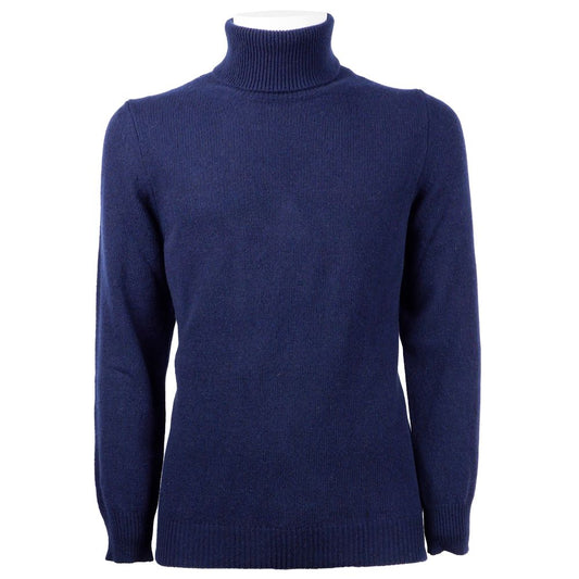 Blauer Herrenpullover aus Kaschmir von Emilio Romanelli