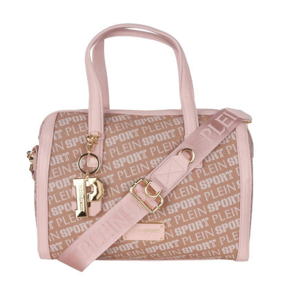 Plein Sport Rosa Polyamid Damen Umhängetasche