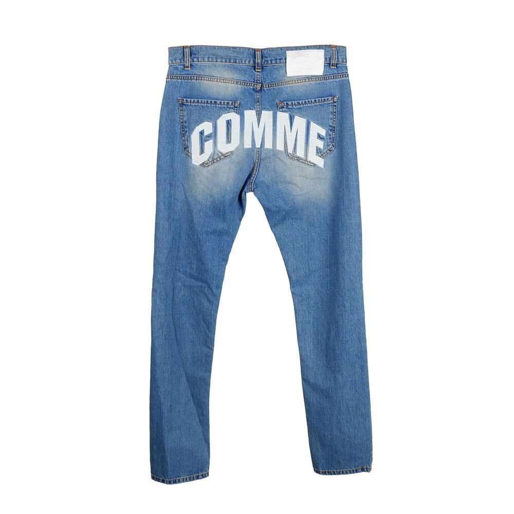 Comme Des Fuckdown Herrenjeans aus blauer Baumwolle