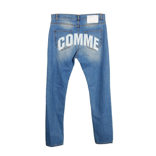 Comme Des Fuckdown Herrenjeans aus blauer Baumwolle