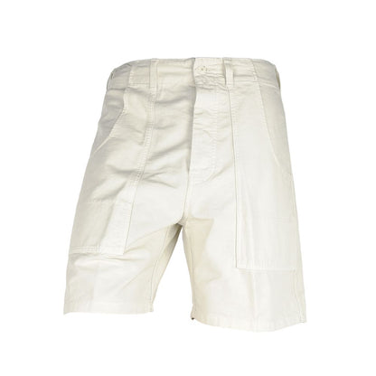 Don The Fuller Herren-Bermudashorts aus weißer Baumwolle