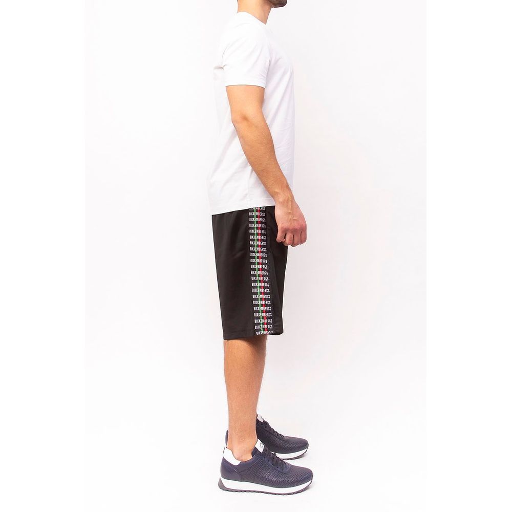 Bikkembergs Sleek Anniversary gestreifte Bermudashorts