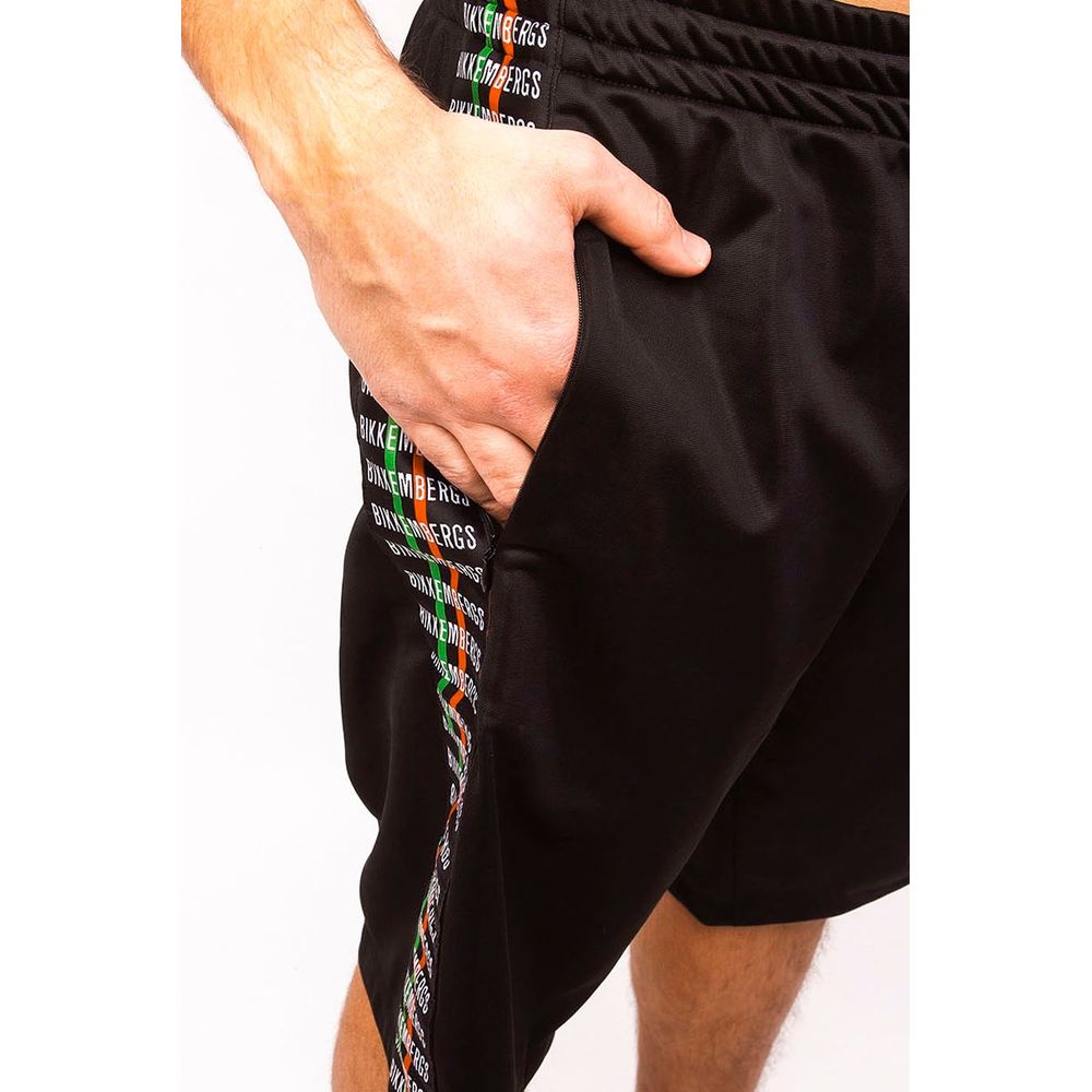Bikkembergs Sleek Anniversary gestreifte Bermudashorts
