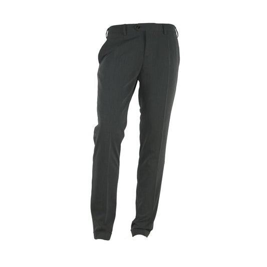 Made in Italy Graue Polyesterhose für Herren