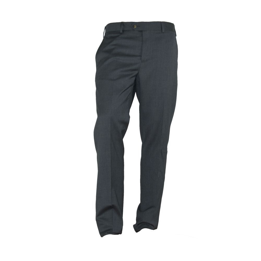 Made in Italy Graue Polyesterhose für Herren