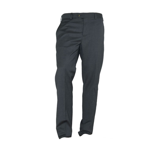 Made in Italy Graue Polyesterhose für Herren
