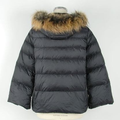 Emilio Romanelli Schwarze Polyamid-Damenjacke