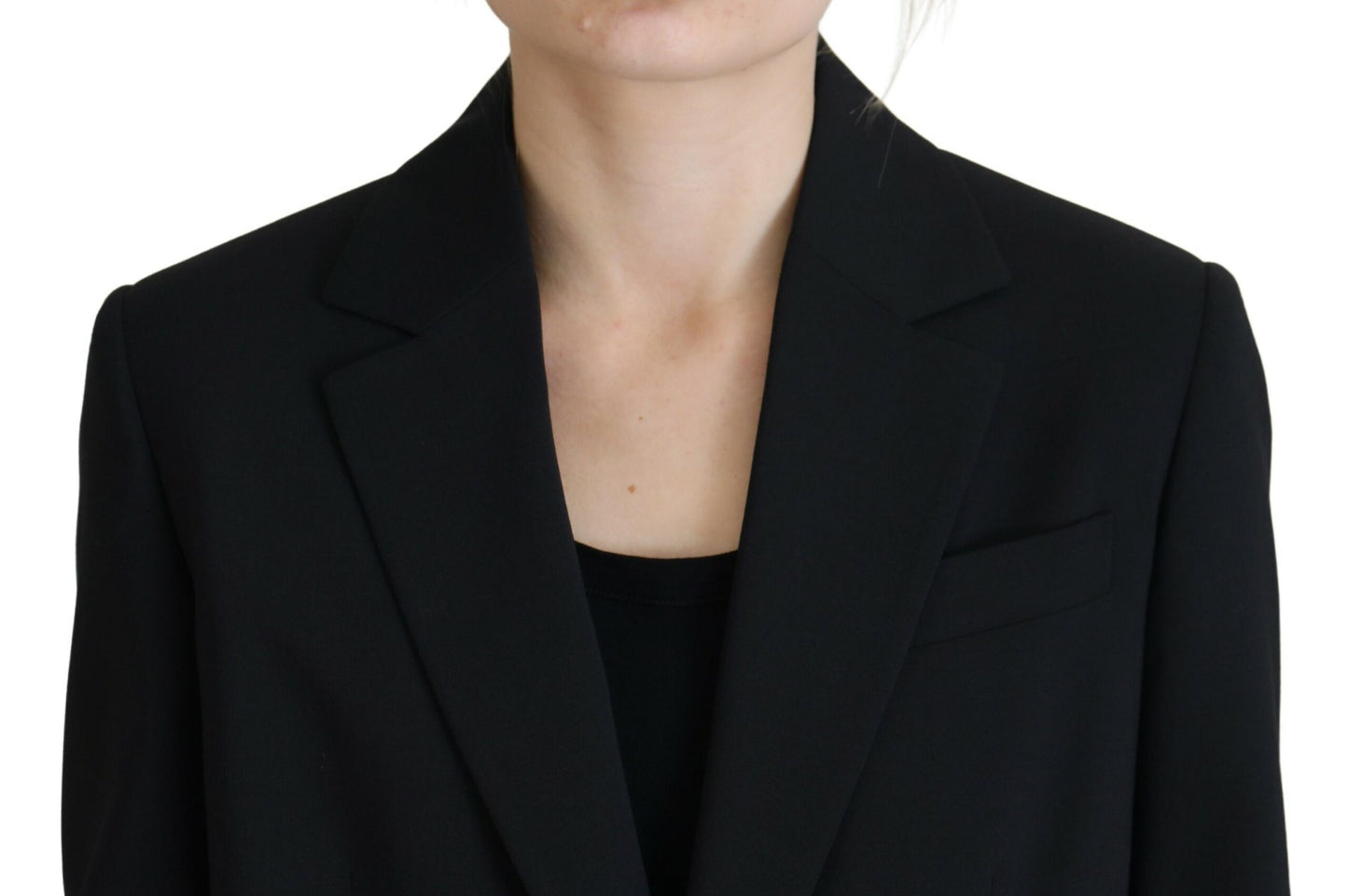 Dsquared² Einreihiger Blazer mit Blumenmuster in Schwarz