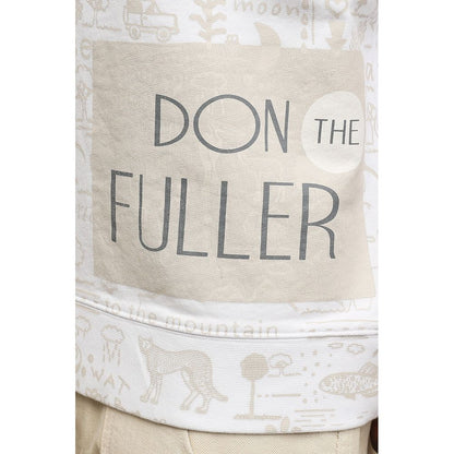 Don The Fuller – Weißer Baumwollpullover für Herren