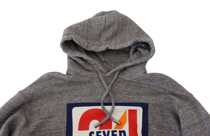 Dsquared² Grauer Kapuzenpullover aus Baumwolle mit Logo-Print