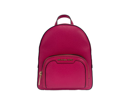 Michael Kors – Jaycee Mini XS – Rucksacktasche aus gekrispeltem Leder mit Reißverschlusstasche