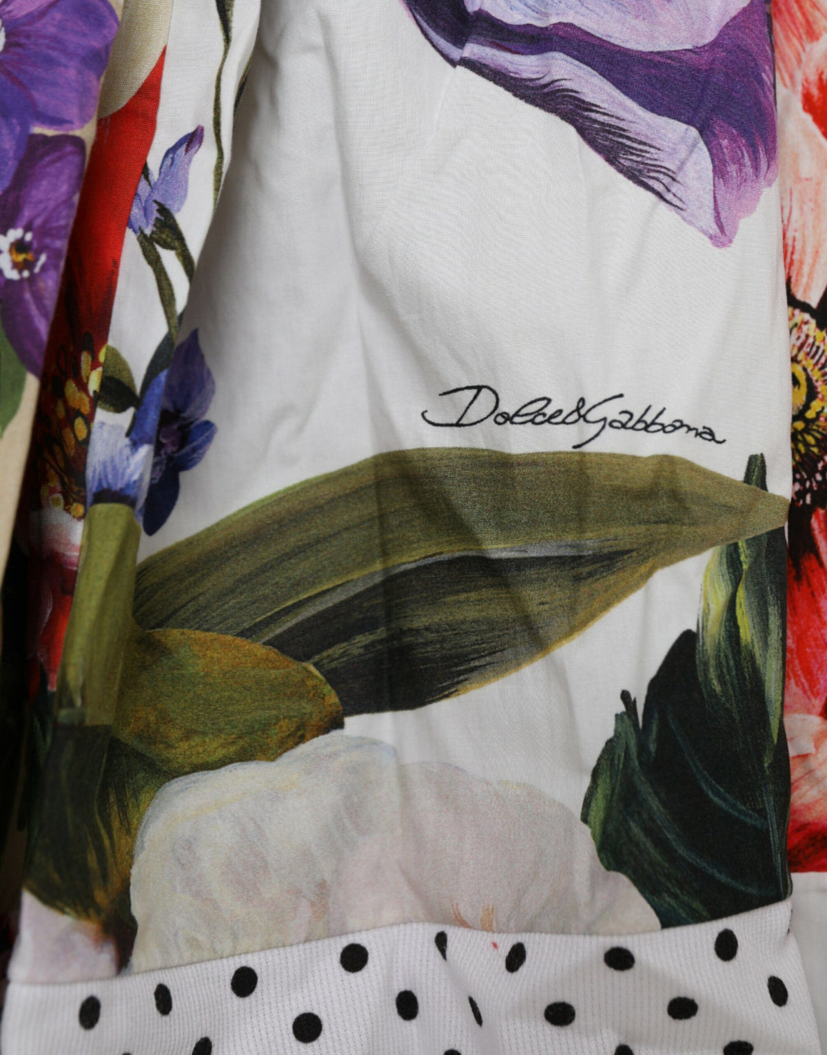 Dolce &amp; Gabbana Mehrfarbiges Patchwork-Minikleid aus Baumwolle im A-Linien-Stil