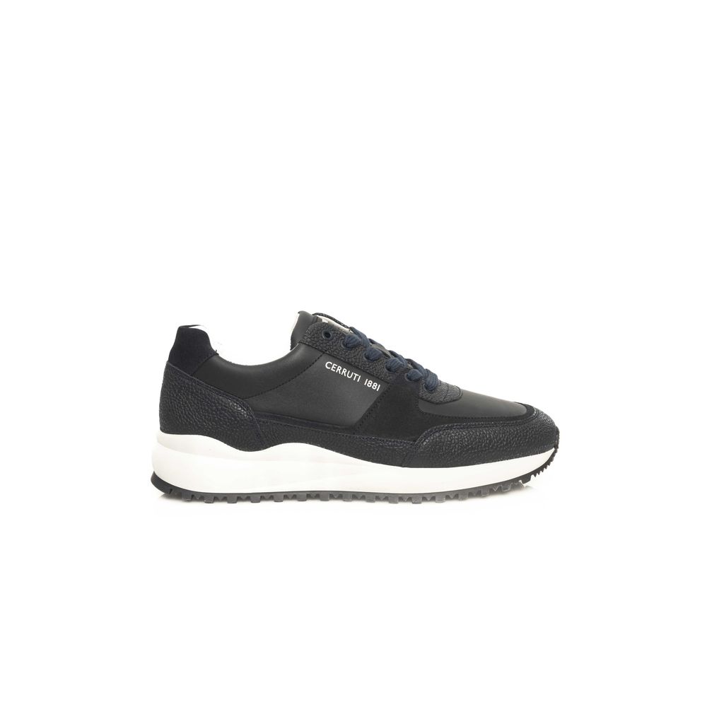 Cerruti 1881 Herren-Sneaker aus blauem Rindsleder