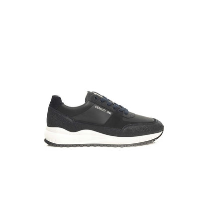 Cerruti 1881 Herren-Sneaker aus blauem Rindsleder