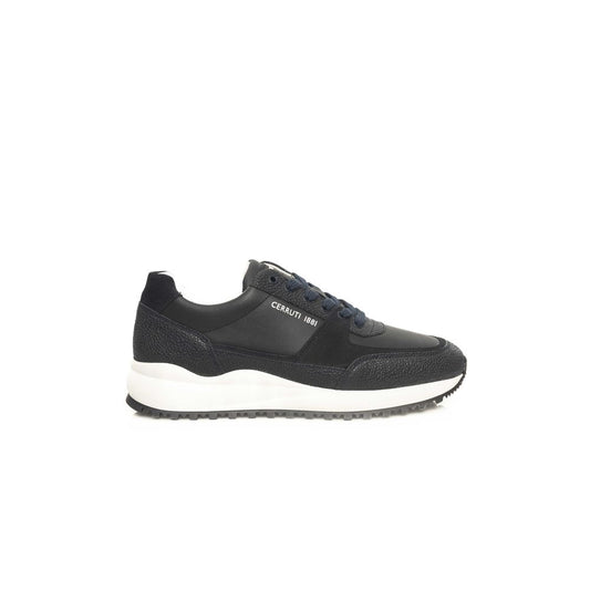 Cerruti 1881 Herren-Sneaker aus blauem Rindsleder