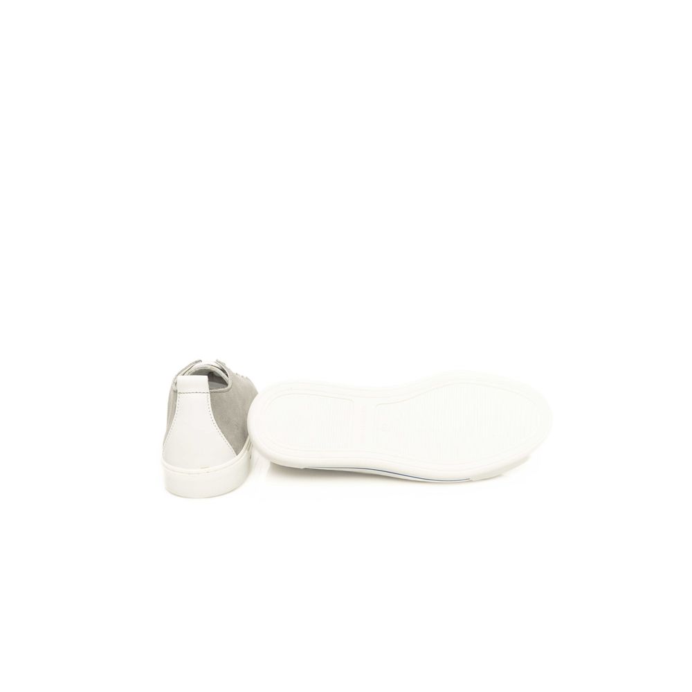 Cerruti 1881 Herren-Sneaker aus grauem Rindsleder