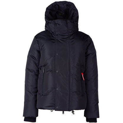 Dsquared² Schwarze Nylon-Daunenjacke für Herren