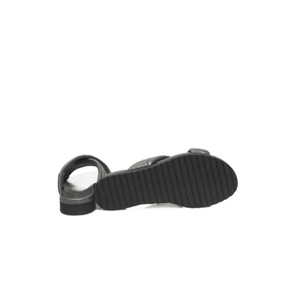 Cerruti 1881 Damen-Sandale aus grauem Lammleder