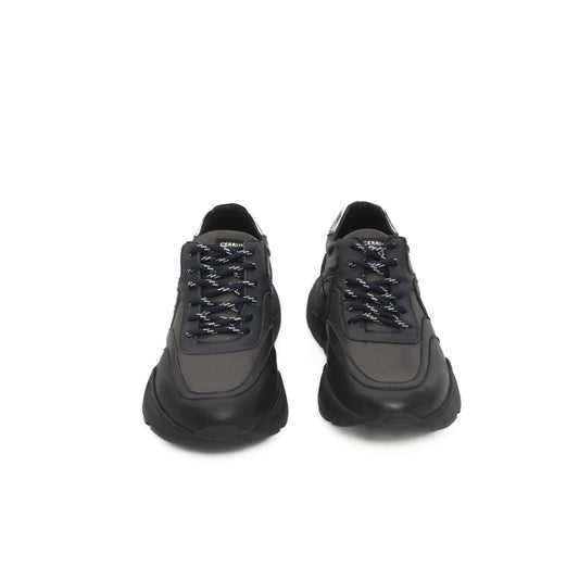 Cerruti 1881 Herren-Sneaker aus blauem Rindsleder