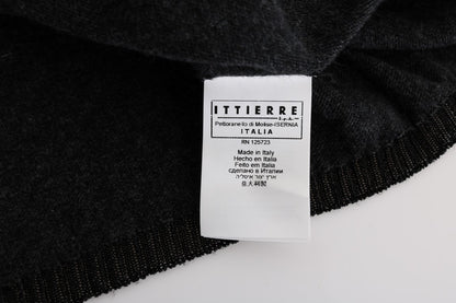 Costume National – Grauer Viskose-Strickpullover