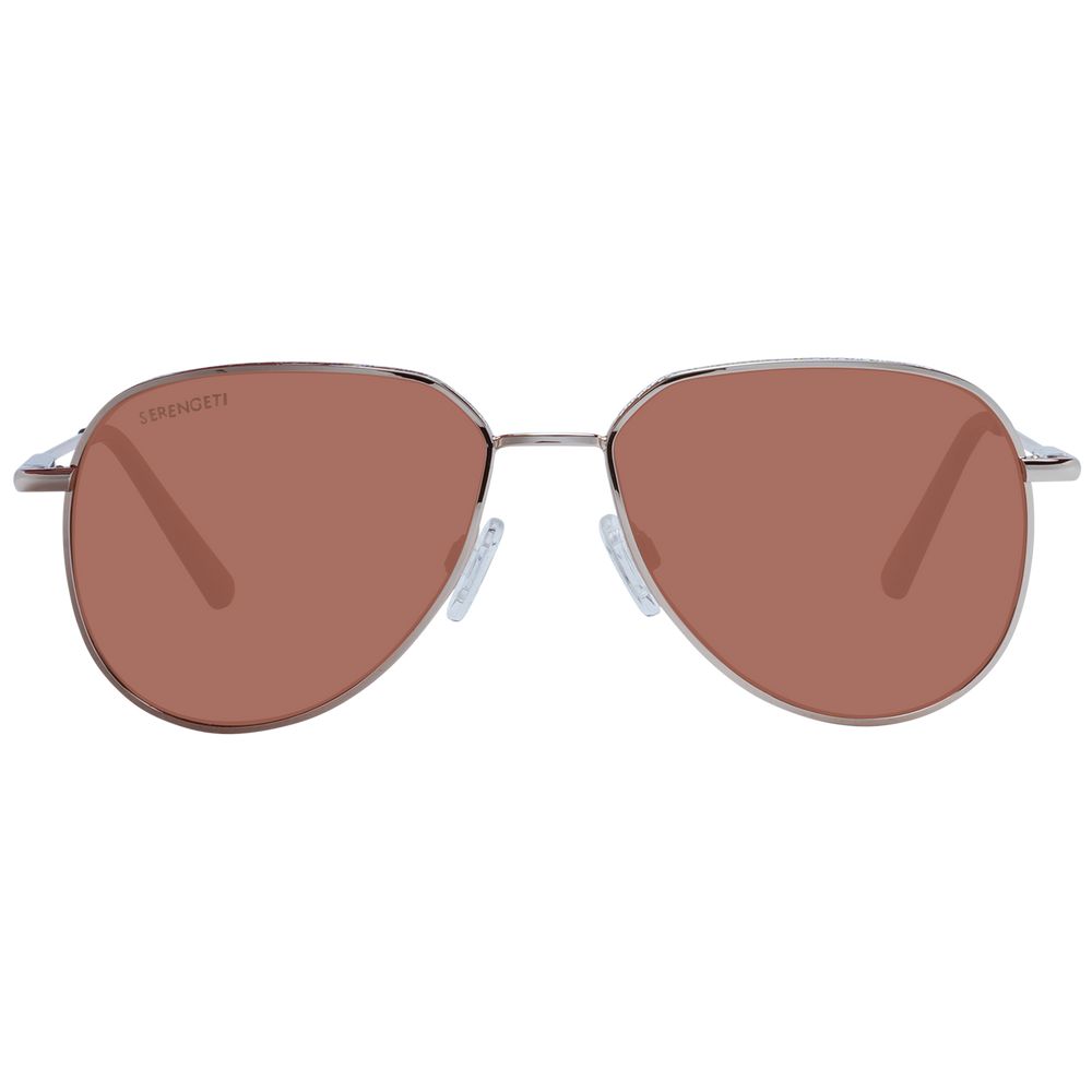 Serengeti Roségold Unisex-Sonnenbrille