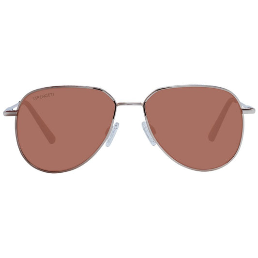 Serengeti Roségold Unisex-Sonnenbrille