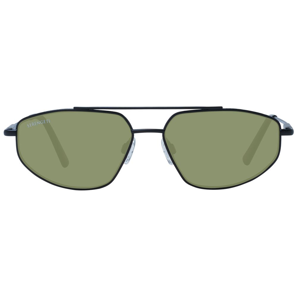 Serengeti Schwarze Herren-Sonnenbrille