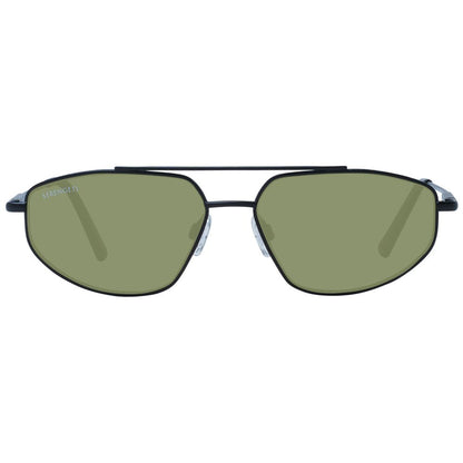Serengeti Schwarze Herren-Sonnenbrille