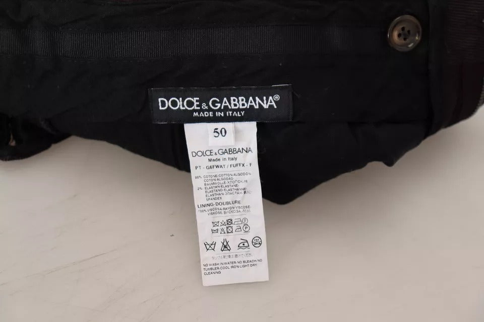 Dolce &amp; Gabbana Braune Skinny-Jeans aus Baumwollstretch für Herren