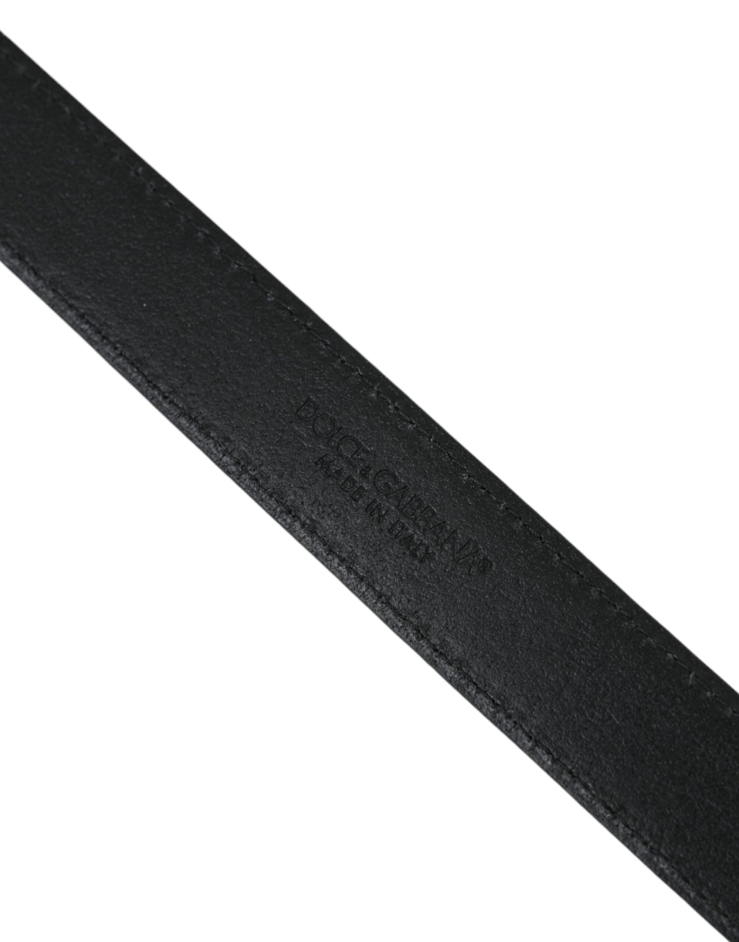 Dolce &amp; Gabbana Beige Wildledergürtel mit silberner Schnalle Herren