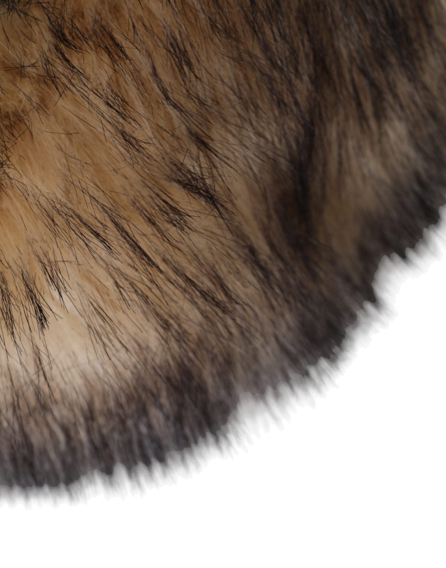 Dolce &amp; Gabbana – Fedora-Hut aus Modacryl und Kunstpelz in Braun