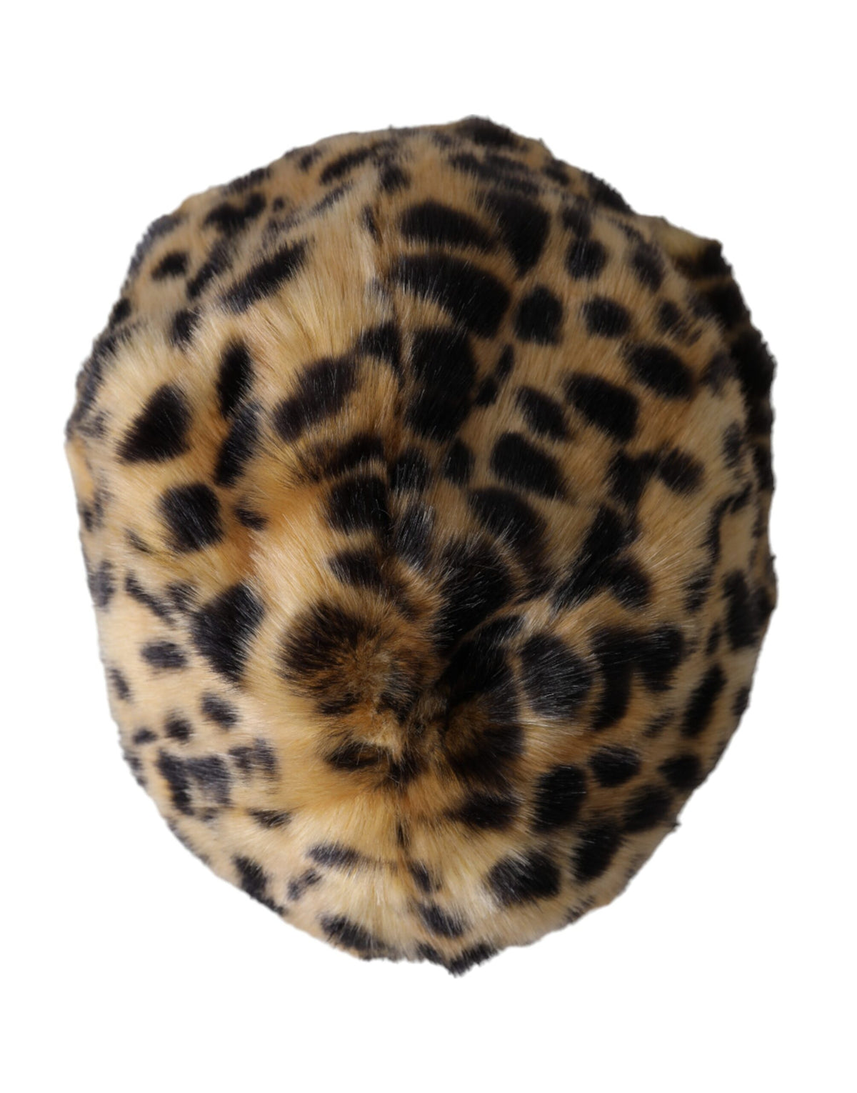 Dolce &amp; Gabbana Brauner Leopardenfell-Fischerhut für Damen