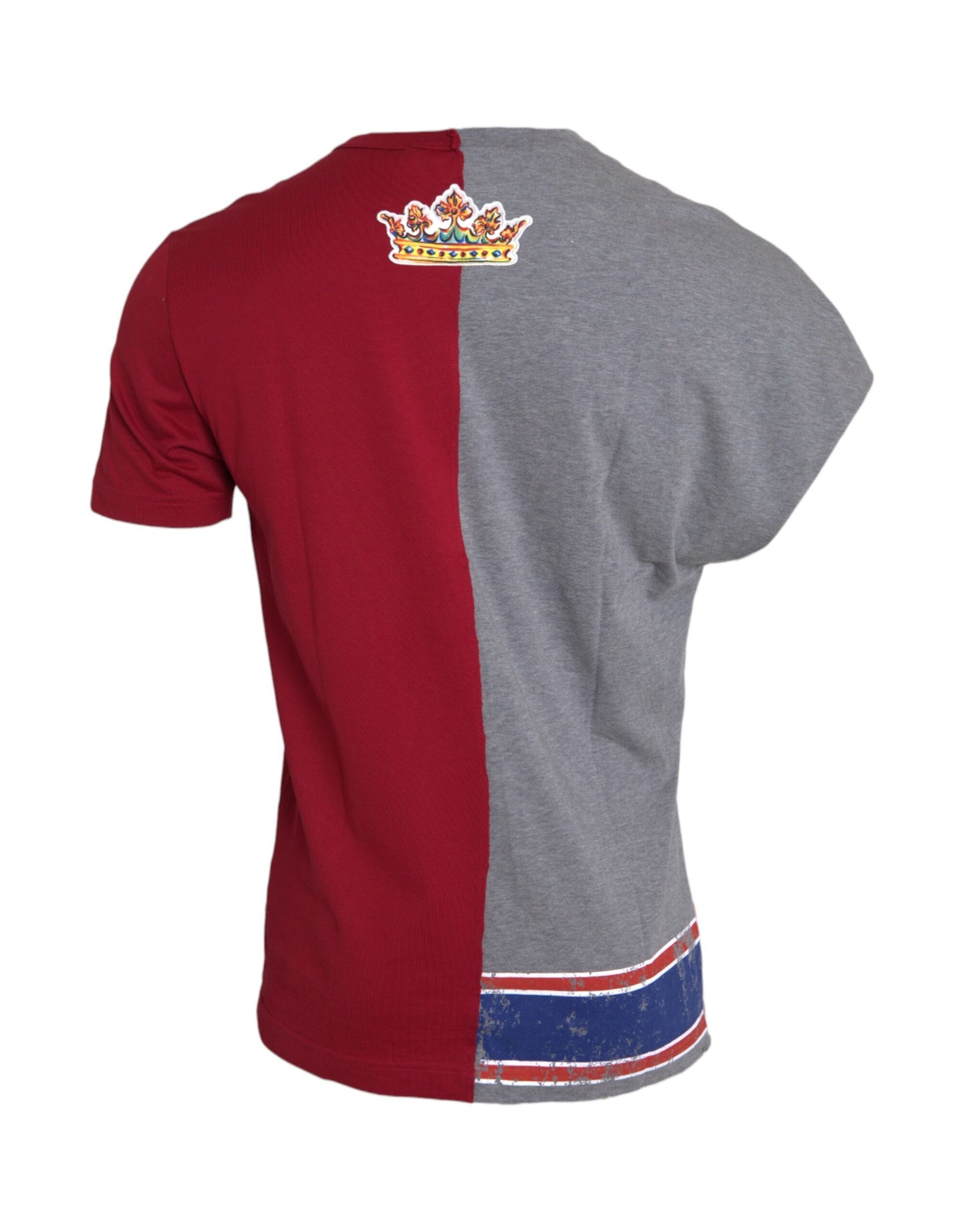 Dolce &amp; Gabbana – Kurzärmliges T-Shirt mit mehrfarbiger Grafik