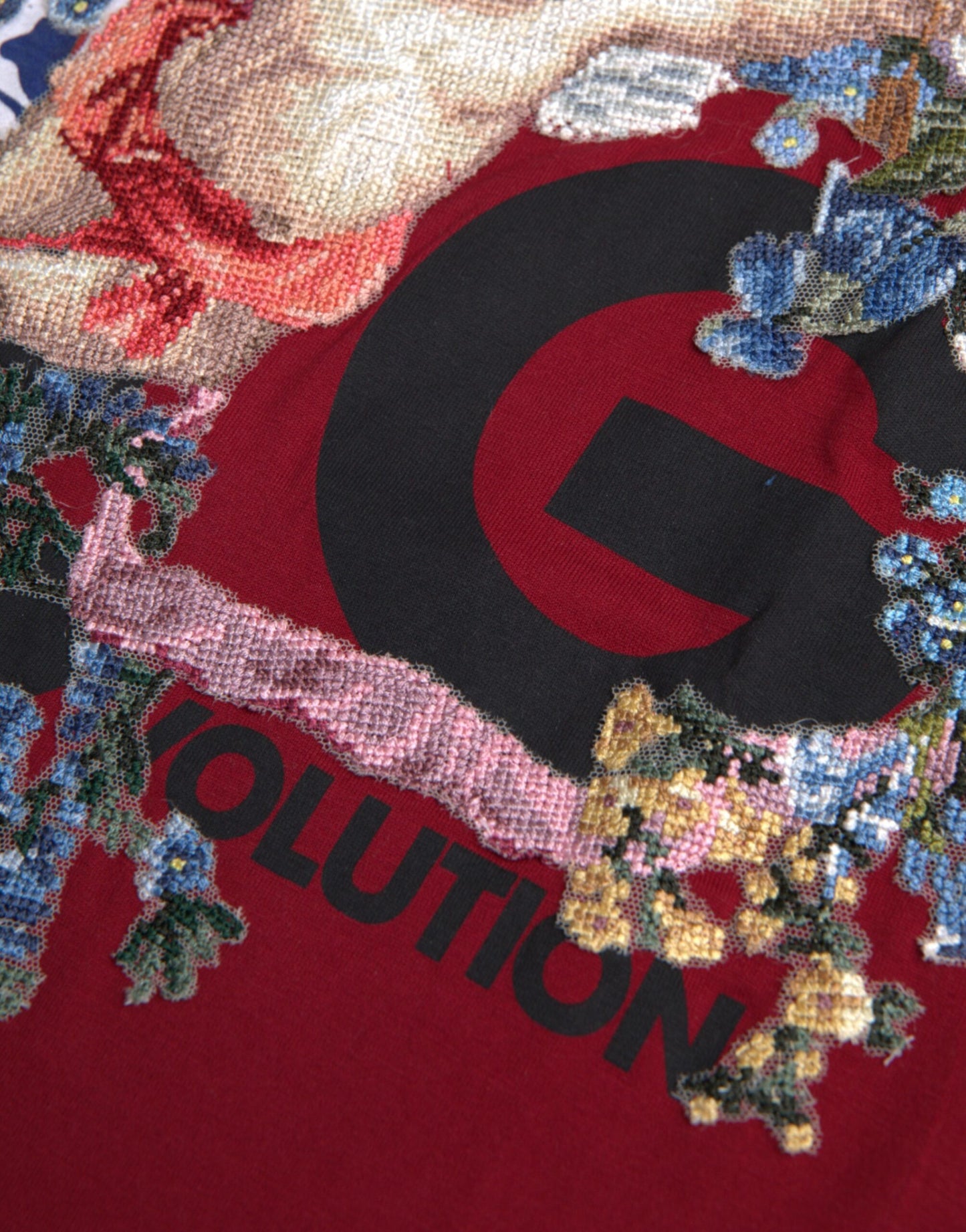 Dolce &amp; Gabbana – Kurzärmliges T-Shirt mit mehrfarbiger Grafik