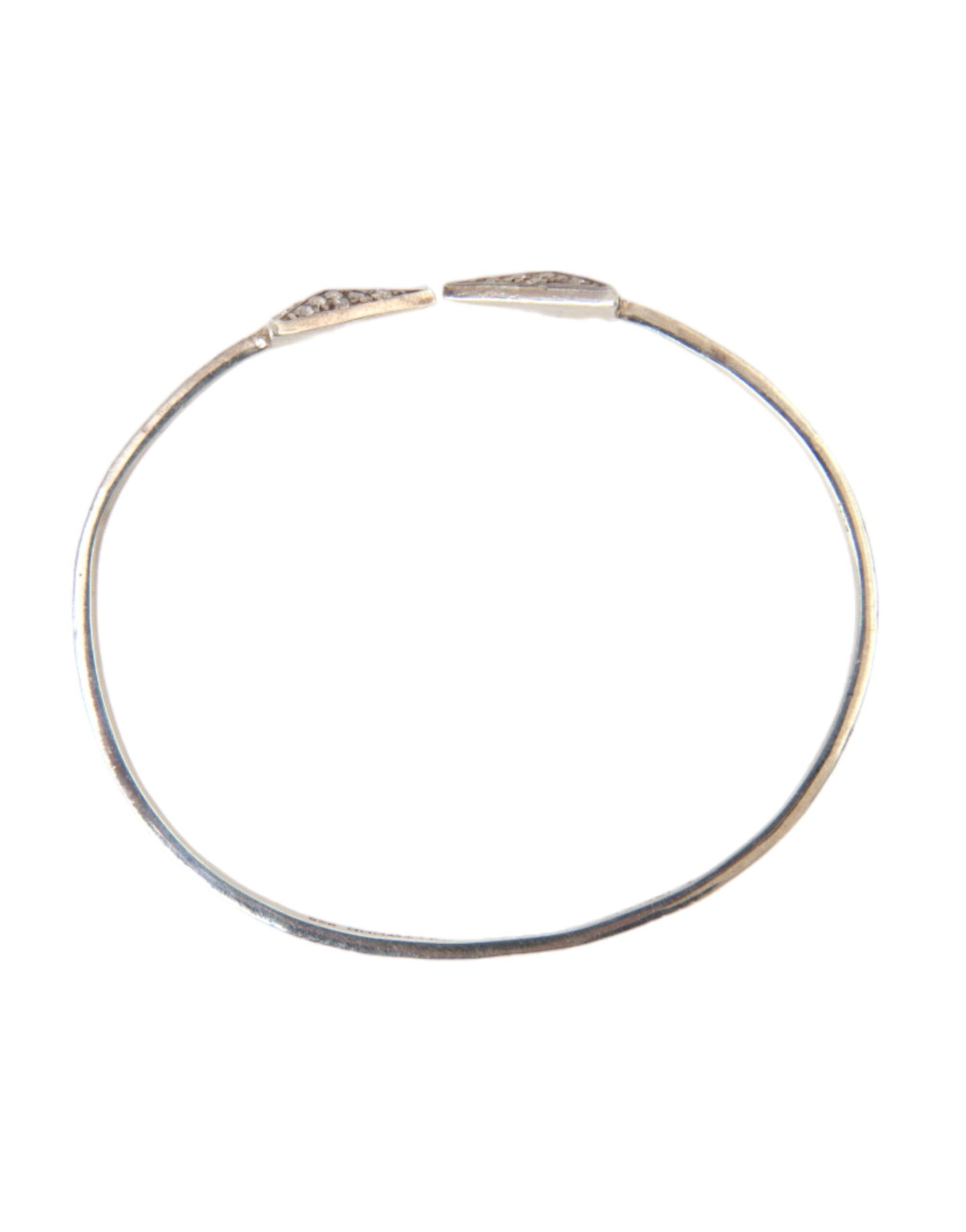 Nialaya Armreif mit Pfeil-Kristall, 925er Silber, für Damen