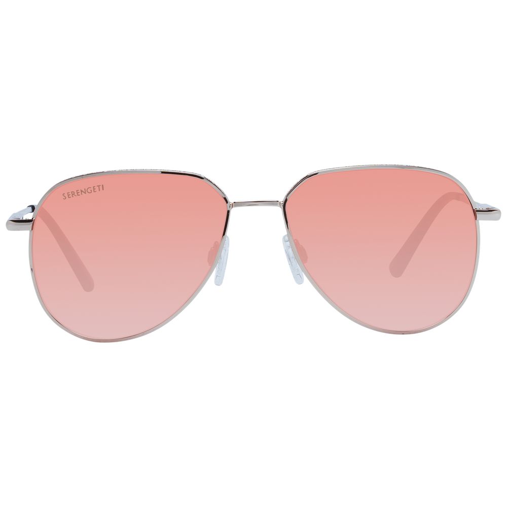 Serengeti Roségold Unisex-Sonnenbrille