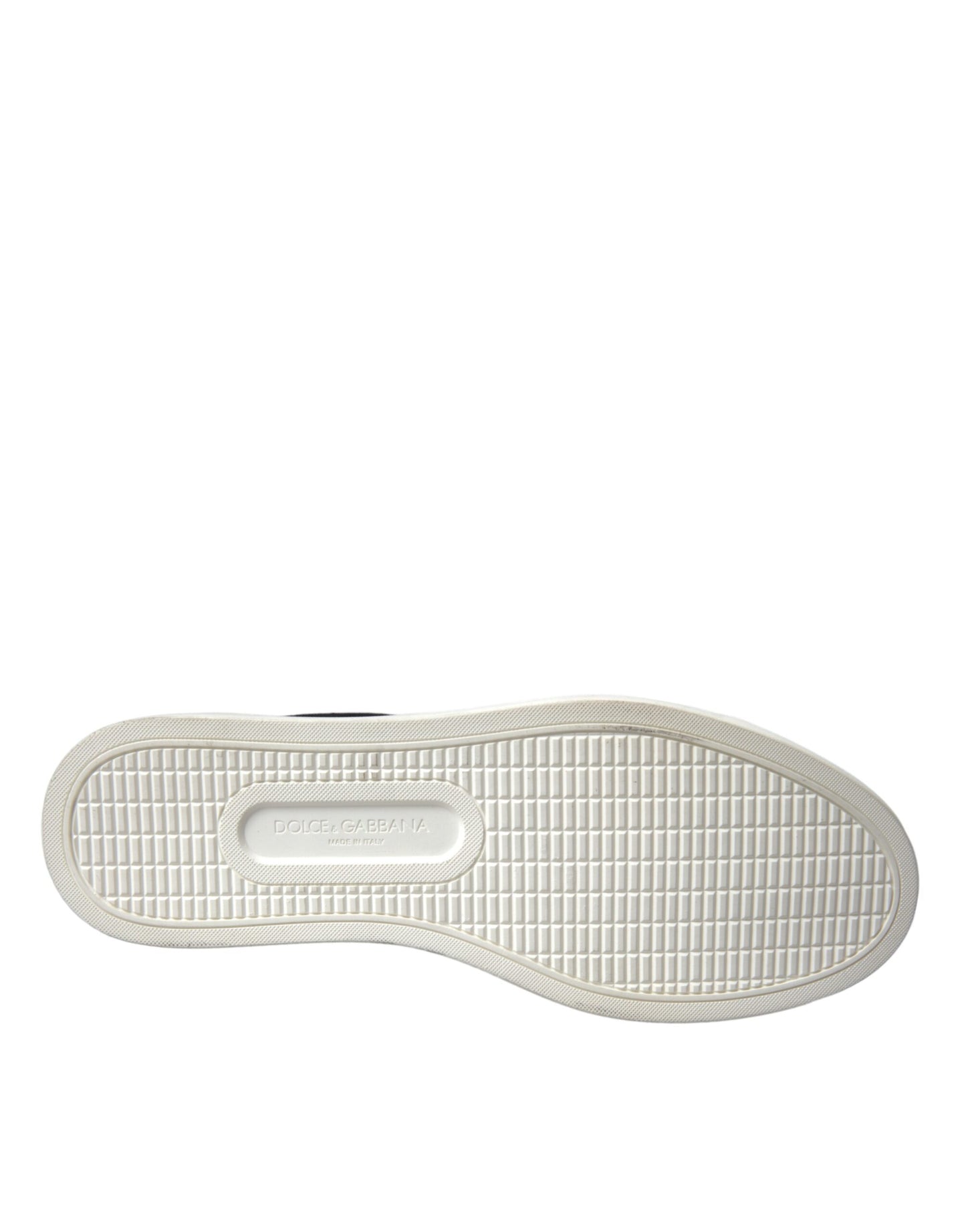 Dolce &amp; Gabbana Herren Low Top Sneakers aus schwarzem Wildleder