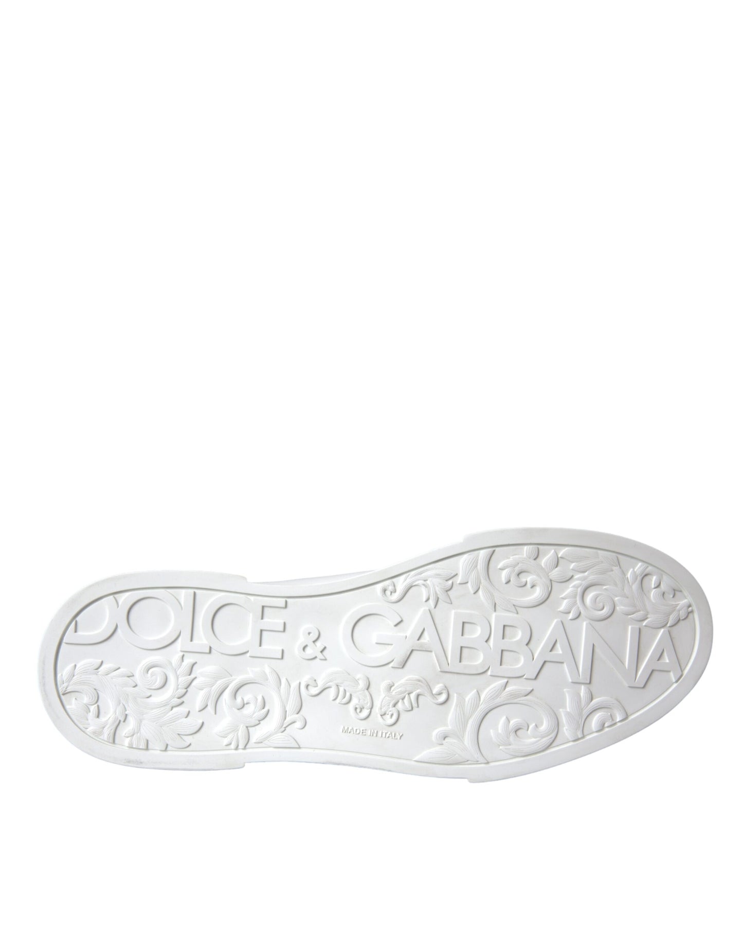 Dolce &amp; Gabbana Weiße Leder DG Logo Casual Low Top Sneakers Schuhe